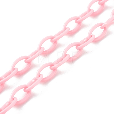 Transparent Acrylic Pendants Necklaces NJEW-JN03521-1
