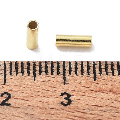 925 Sterling Silver Spacer Tube Beads STER-Z006-02B-G-1