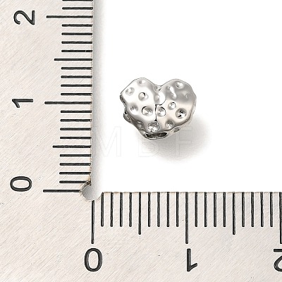 Brass Micro Pave Cubic Zirconia Beads KK-K388-75P-1