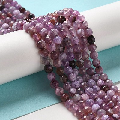 Natural Agate Beads Strands G-G079-A03-02-1