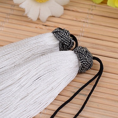 Nylon Tassel Big Pendant Decorations X-NWIR-I004-18-1