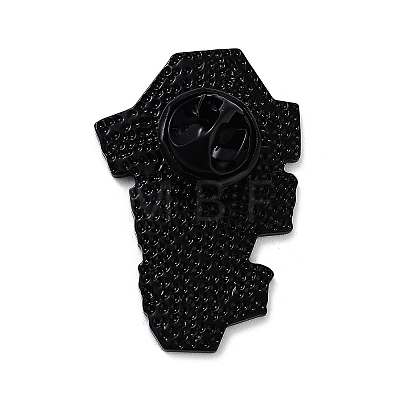 Black Alloy Brooches JEWB-C032-05EB-1