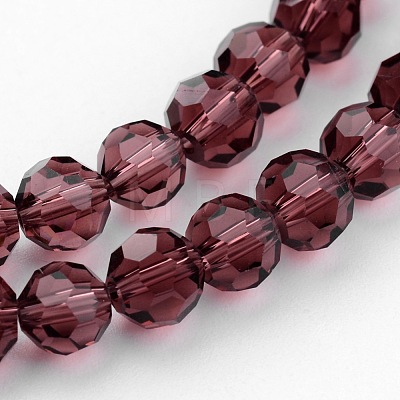 Transparent Glass Bead Strands GLAA-G013-10mm-59-1