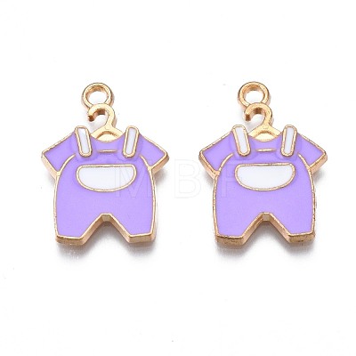 Alloy Enamel Pendants ENAM-N054-76B-1