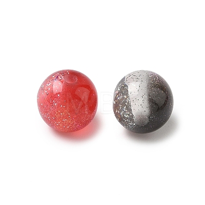 Two Tone Resin Beads RESI-Q025-02A-1