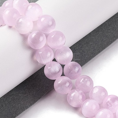 Natural Selenite Beads Strands G-C142-01A-09-1