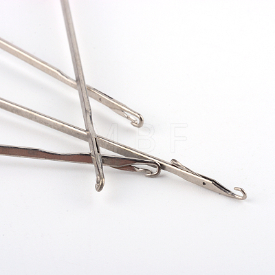 Iron Crochet Hooks with Plastic Handle Covered TOOL-S007-01-1