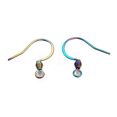 Ion Plating(IP) 304 Stainless Steel French Earring Hooks STAS-S119-020-1