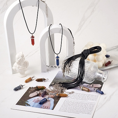 Fashewelry Pendant Necklace Making Kits DIY-FW0001-13-1