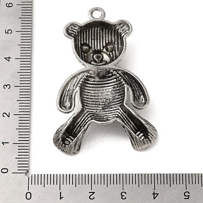 Tibetan Style Alloy Pendant FIND-A042-21AS-1