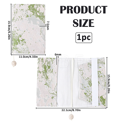Polyester Book Covers AJEW-WH0752-752A-1