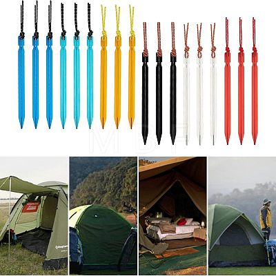 SUPERFINDINGS Aluminum Alloy Tent Stakes FIND-FH0001-72-1