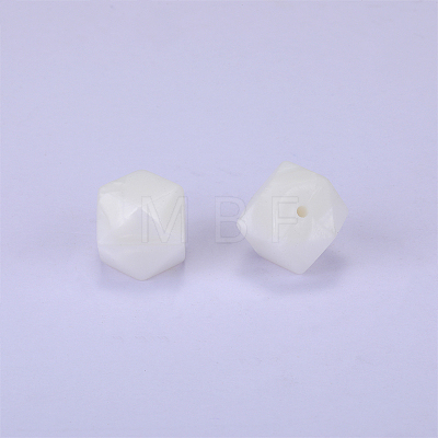 Hexagonal Silicone Beads SI-JX0019A-41-1