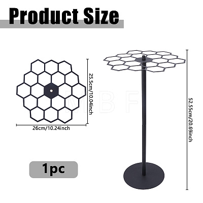 Steel Rotatable Display Riser Stands for Medals ODIS-WH0043-275-1