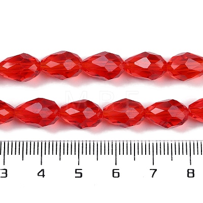 Transparent Imitation Jade Glass Beads Strands GLAA-N005-T6mm-D12-1