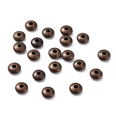 Brass Spacer Beads KK-E246-R-1
