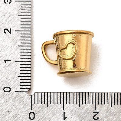 304 Stainless Steel Pendants STAS-P411-02C-G-1