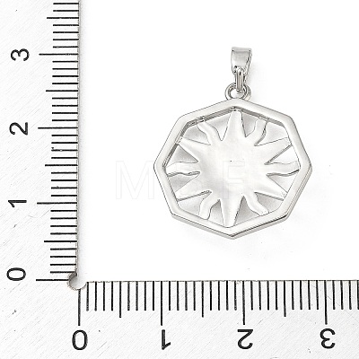 Brass Pendants KK-F939-03P-1