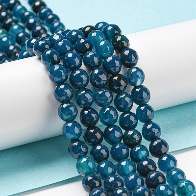 Natural Agate Beads Strands X-G-C082-A01-05-1