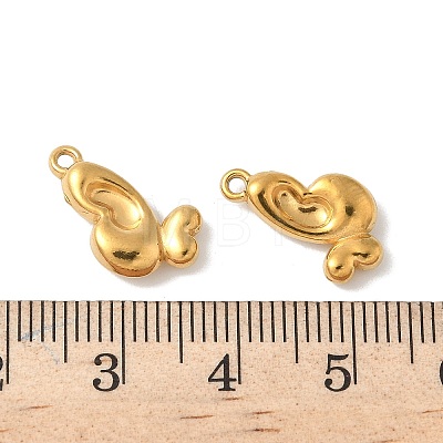 304 Stainless Steel Pendants STAS-F320-03B-G-1