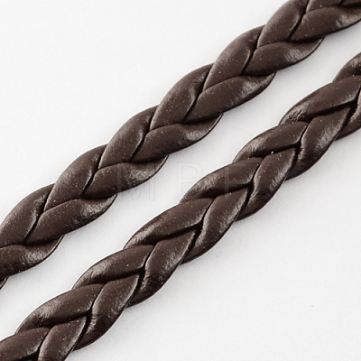 Braided Imitation Leather Cords LC-S002-5mm-17-1