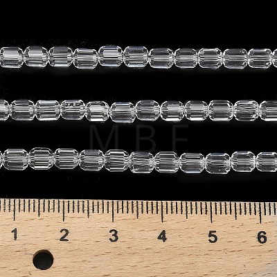 Transparent Glass Beads Strands GLAA-G112-05F-1