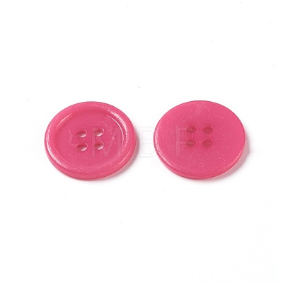 Acrylic Sewing Buttons BUTT-E076-F-M-1