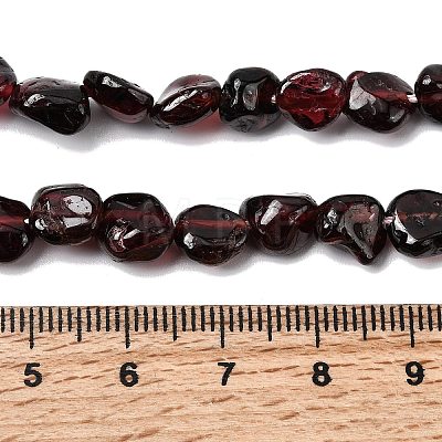 Natural Garnet Beads Strands G-P601-A10-02-1