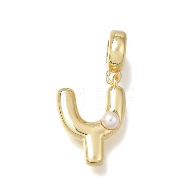 Brass Pendants KK-E806-01G-Y-1