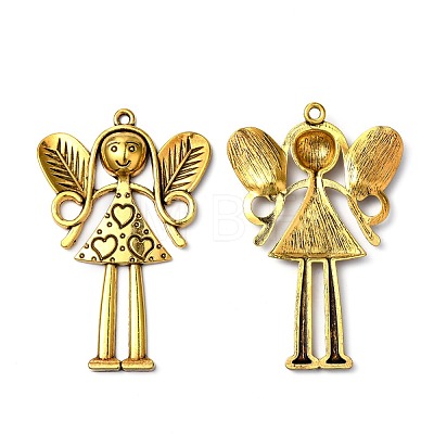 Tibetan Style Alloy Large Fairy Pendants X-K0971032-1