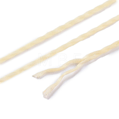 2-Ply Round Waxed Cotton Thread Cords YC-T004-01A-02-1