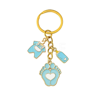 Alloy Enamel Keychain KEYC-YW00023-02-1
