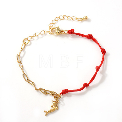 Creative 304 Stainless Steel Charm Bracelets QL9613-1-1
