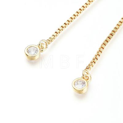 Brass Chain Bracelet Making KK-G279-02-NR-1