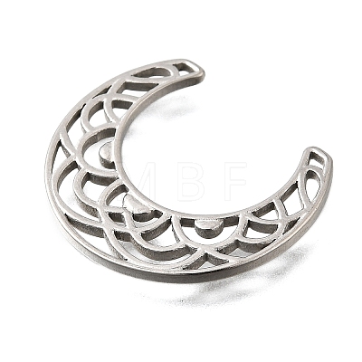304 Stainless Steel Filigree Joiners STAS-Q362-03A-P-1