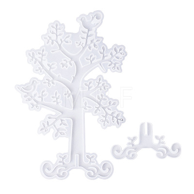 Tree of Life Jwewelry Display Stands Silicone Molds SIMO-PW0001-253-1