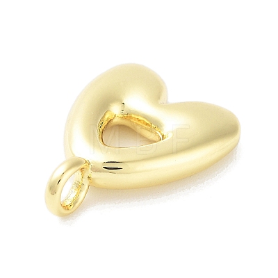 Rack Plating Brass Balloon Letter Pendants KK-C050-01G-1