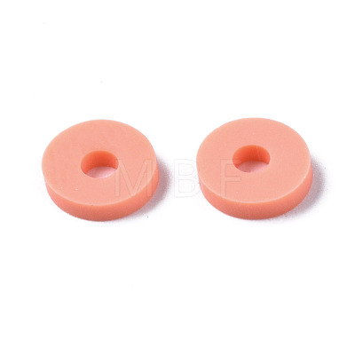 Handmade Polymer Clay Beads X-CLAY-Q251-6.0mm-B19-1