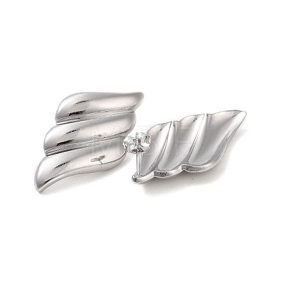 304 Stainless Steel Stud Earrings for Women EJEW-L272-012P-1
