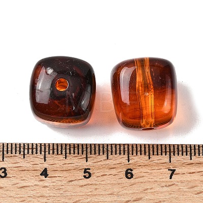 Opaque Acrylic Beads OACR-D320-01-1