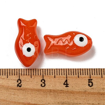 Handmade Transparent Glass Beads GLAA-N0028-03F-1