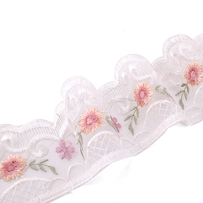 Polyester Lace Trim Ribbons PW-WG55501-02-1-1