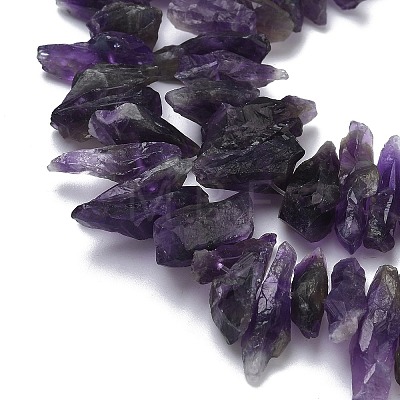 Natural Amethyst Beads Strands G-B169-A01-1