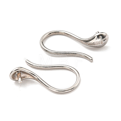 Non-Tarnish 316 Surgical Stainless Steel Earring Hooks STAS-G310-02P-1