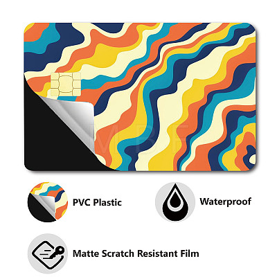 PVC Plastic Waterproof Card Stickers DIY-WH0432-020-1