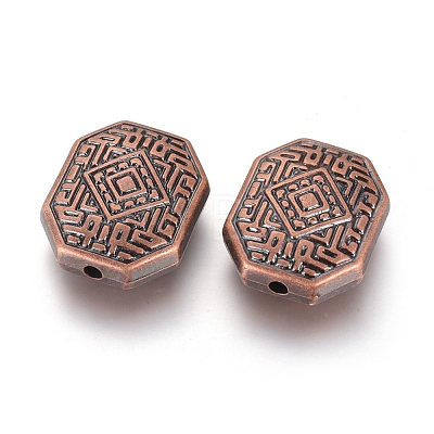 CCB Plastic Beads CCB-O003-05R-1
