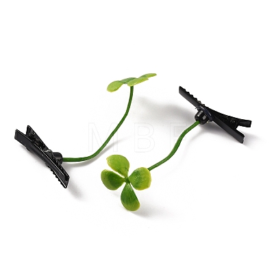 Bean Sprout Plastic Alligator Hair Clips PHAR-WH0017-05L-1