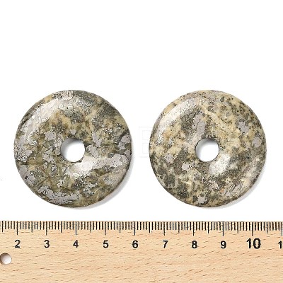 Natural Pyrite Pendants G-R437-03-1