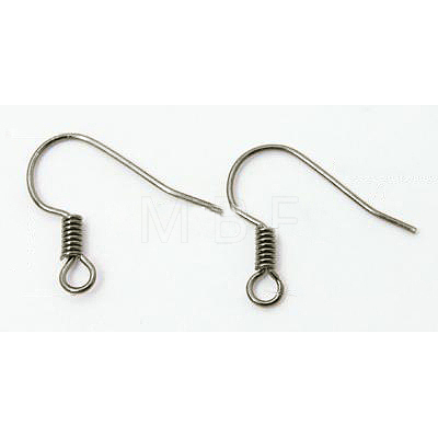 Brass Earring Hooks KK-Q367-P-1
