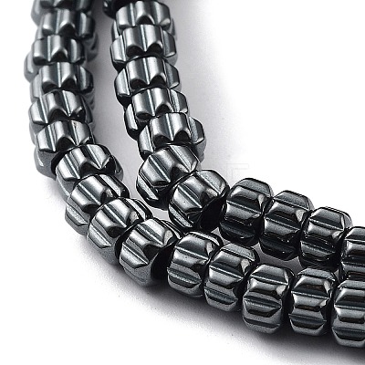 Synthetic Non-Magnetic Hematite Beads Strands G-H303-B12-1